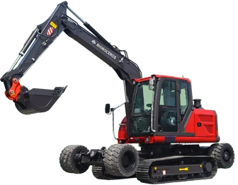 Wheel-Crawler Excavato