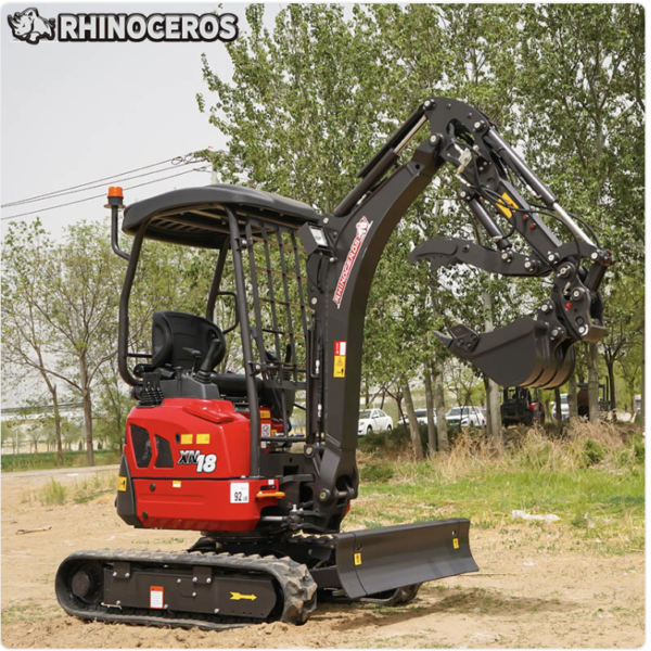 RH18 Mini Excavator 2 Ton with Pilot System